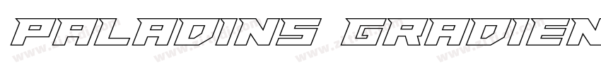 Paladins Gradient字体转换